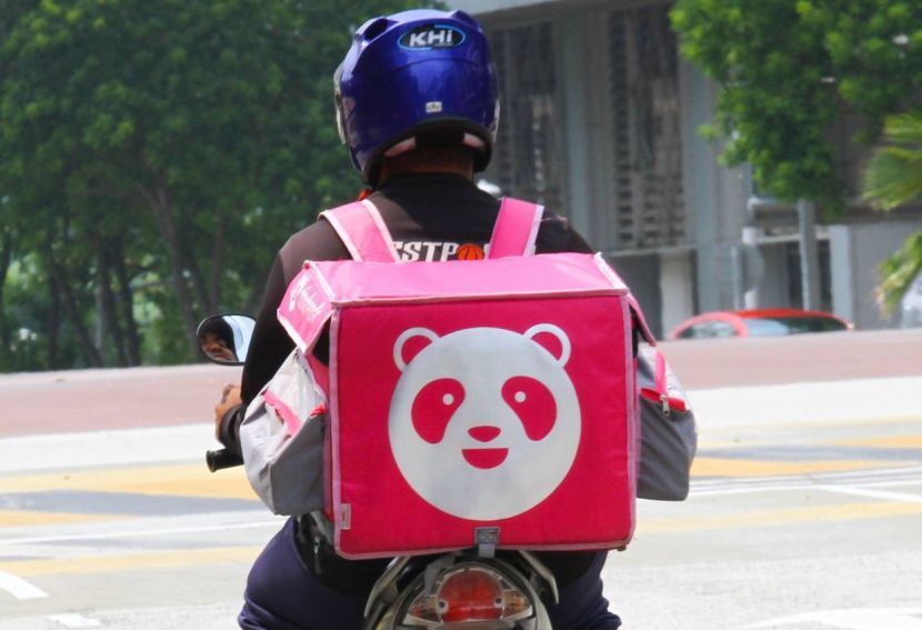 Food panda rider on his duty in Putrajaya.MOHD SAHAR MISNI/The Star